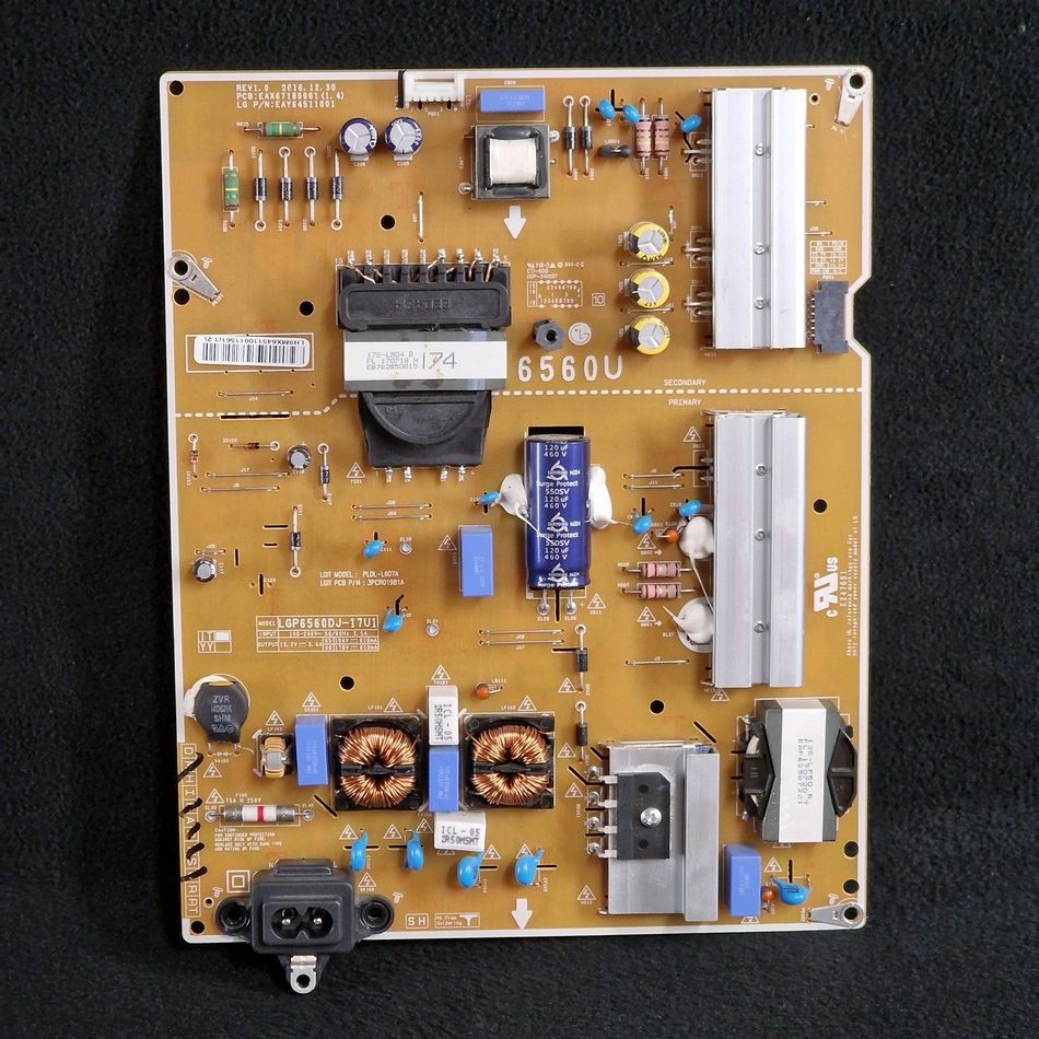 Carte D’Alimentation Télé Lg 65UJ630V-ZA Référence: EAX67189001 (1.4) Carte D'Alimentation Télé Lg 65UJ630V-ZA Référence: EAX67189001 (1.4)