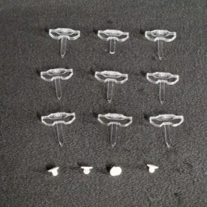 Ensemble De 9 Supports + 4 clips Des diffuseurs Télé Lg 65UK6400PLF