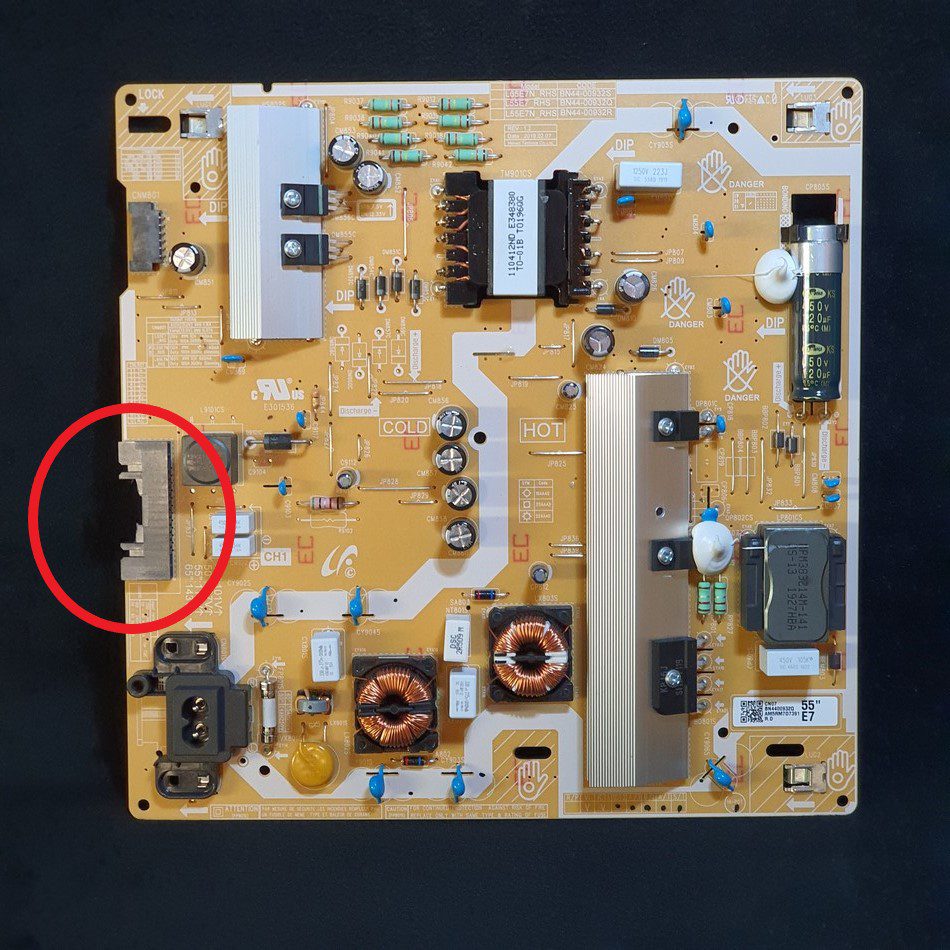 Carte D’alimentation Télé Samsung UE55RU7025K Référence: BN44-00932Q Carte D'alimentation Télé Samsung UE55RU7025K Référence: BN44-00932Q