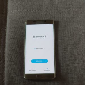 A vendre s6 edge+ couleur or