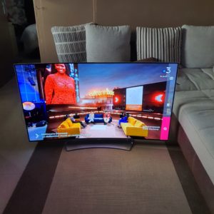 Télé LG OLED 55 Pouces blanche