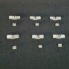Ensemble des clips de maintien du carter arrière télé Lg OLED55C8PLA