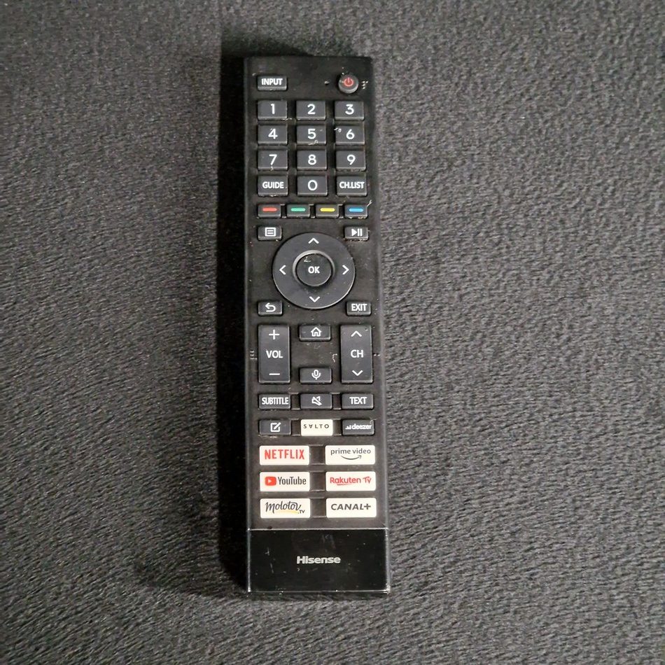 Télécommande Hisense Référence: ERF3AB80H Télécommande Hisense Référence: ERF3AB80H