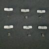 Ensemble de 6 clips de maintien du carter arrière télé Lg OLED55CX6LA