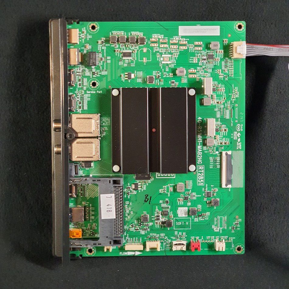 Carte mère télé TCL 75C722 Référence: 40-R51MH1-MAB2HG (RT2851) Carte mère télé TCL 75C722 Référence: 40-R51MH1-MAB2HG (RT2851)