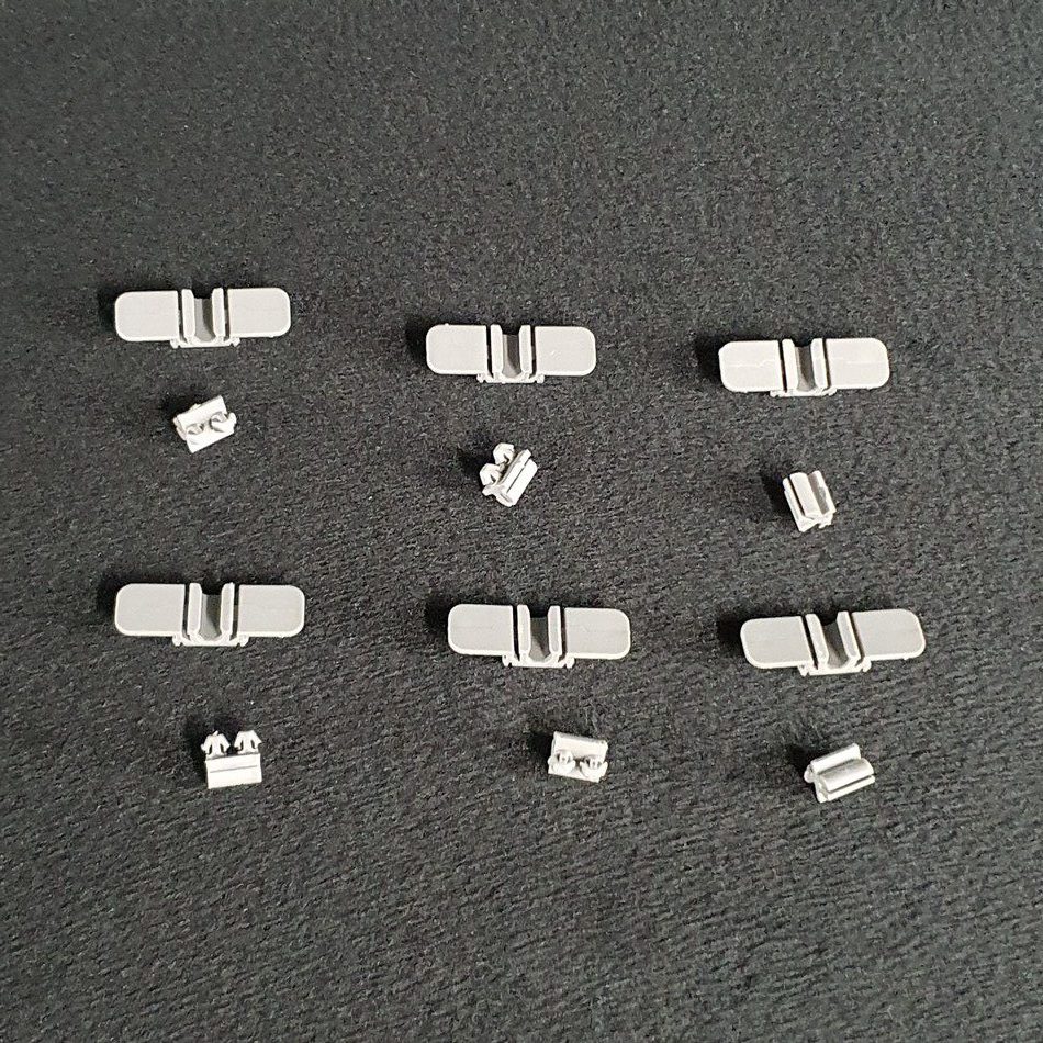 Ensemble de 6 clips de maintien du carter arrière télé Lg OLED55B9PLA Ensemble de 6 clips de maintien du carter arrière télé Lg OLED55B9PLA