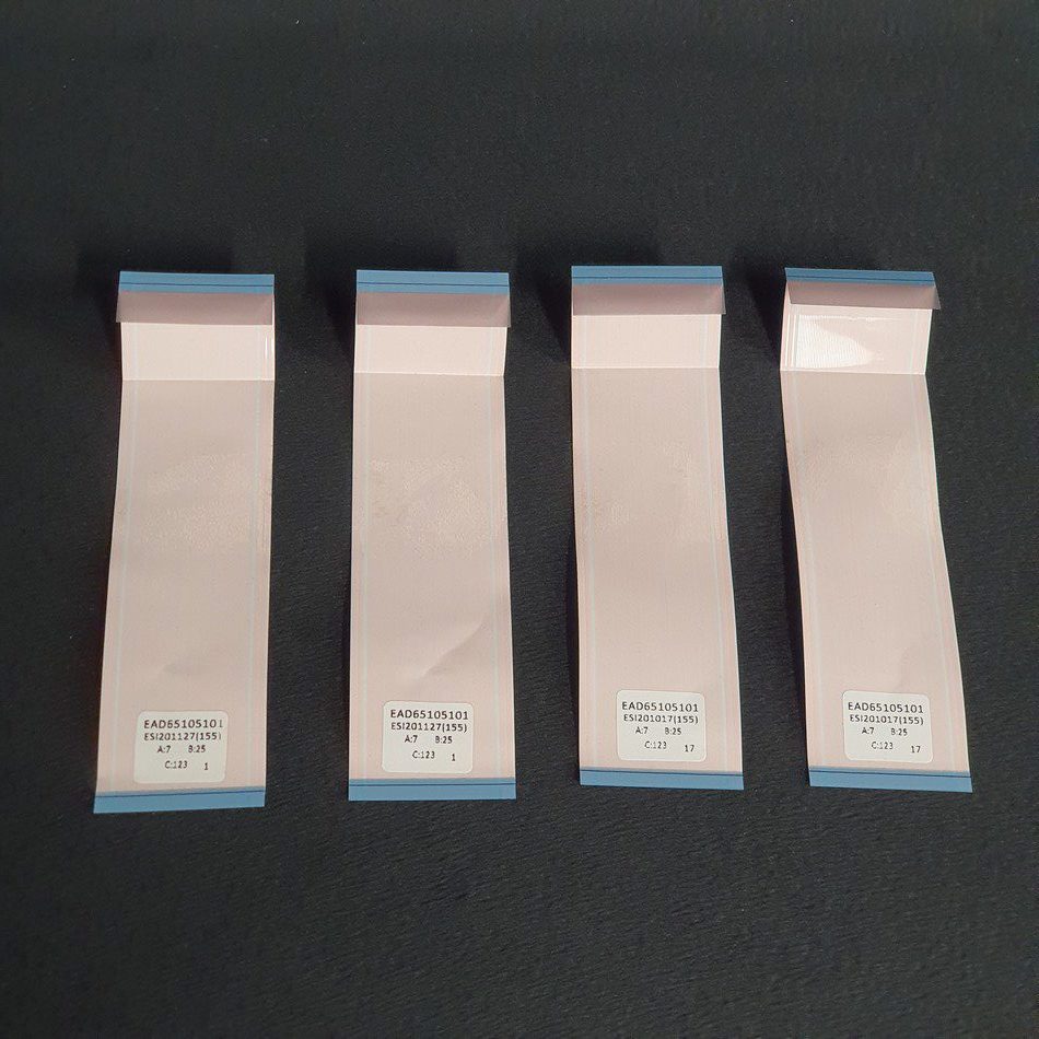 Ensemble nappes de connexion de la carte T-Con au LCD télé Lg OLED55BX6LB Référence: EAD65105101 Ensemble nappes de connexion de la carte T-Con au LCD télé Lg OLED55BX6LB Référence: EAD65105101