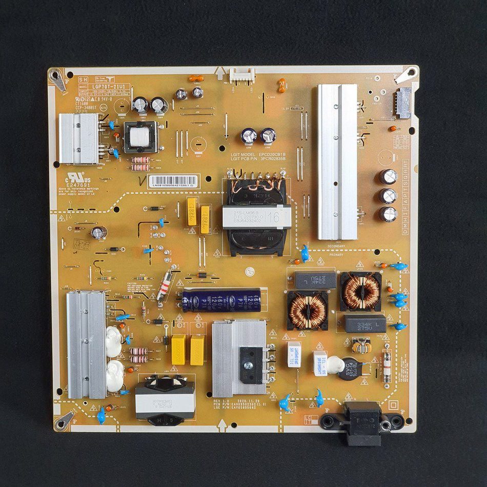 Carte d’alimentation télé Lg 70UQ81009LB Référence: EAX69502302 (1.0) Carte d'alimentation télé Lg 70UQ81009LB Référence: EAX69502302 (1.0)