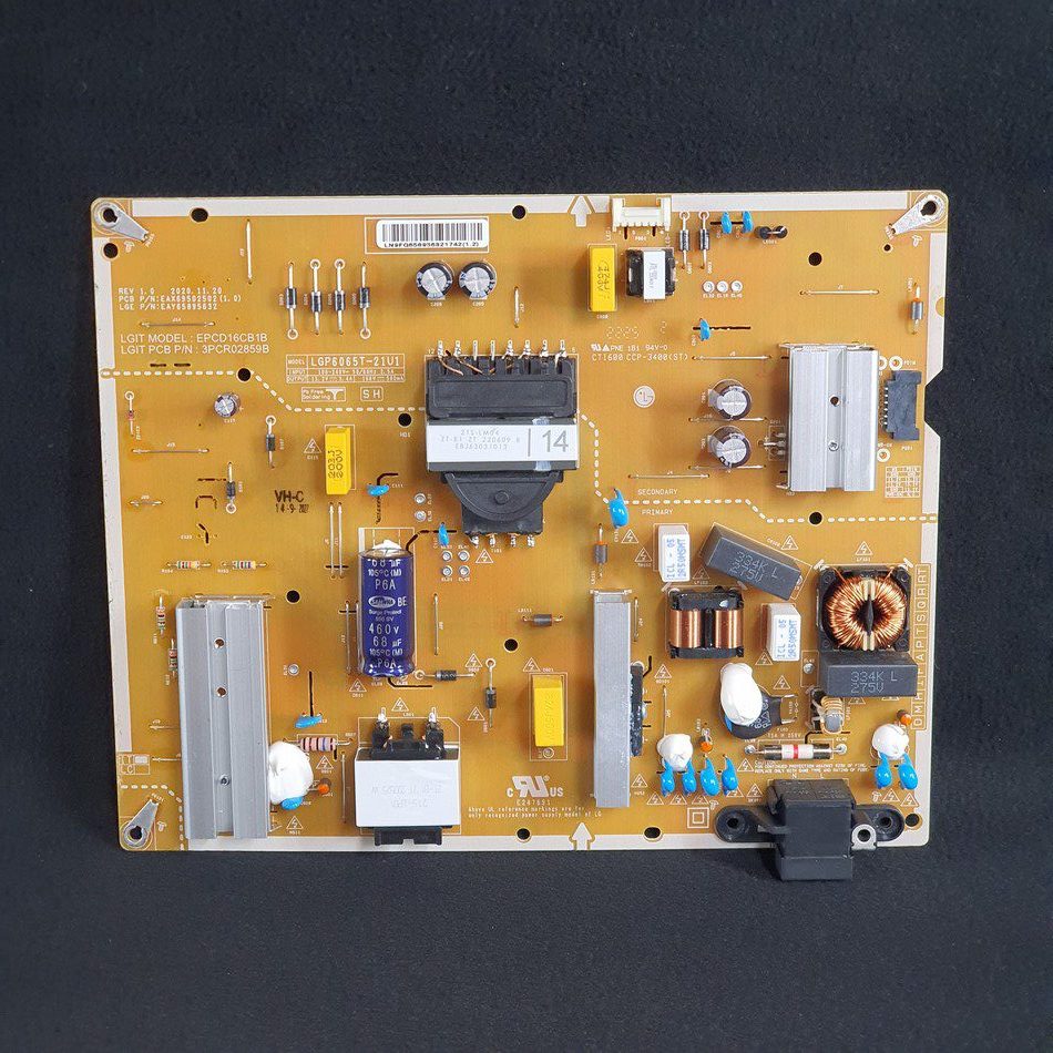 Carte d’alimentation télé Lg 65UQ81009LB Référence: EAX69502502 (1.0) Carte d'alimentation télé Lg 65UQ81009LB Référence: EAX69502502 (1.0)