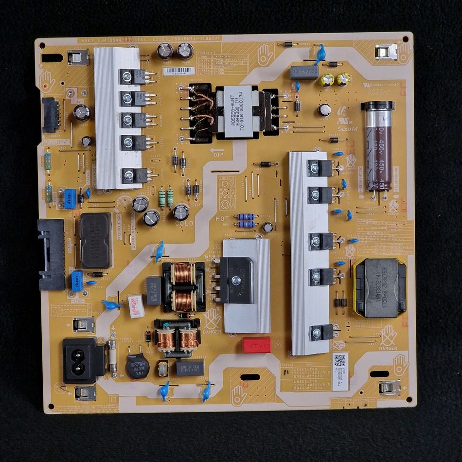 Carte d’alimentation télé Samsung UE55TU8505U Référence: BN44-01061A Carte d'alimentation télé Samsung UE55TU8505U Référence: BN44-01061A