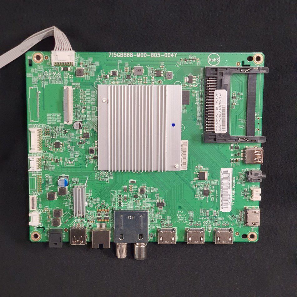 Carte mère télé Philips 55PUS7906/12 Référence: 715GB868-M0D-B05-004Y Carte mère télé Philips 55PUS7906/12 Référence: 715GB868-M0D-B05-004Y