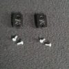 Ensemble de 2 fixations des cartes d'alimentation et cartes mère télé Samsung TU50CU7175U