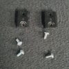 Ensemble de 2 fixations de la carte d'alimentation et de la carte mère télé Samsung GU65AU6979U