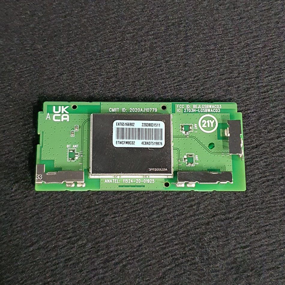 Module wifi télé Lg 65UQ81009LB Référence: LGSBWAC03 Module wifi télé Lg 65UQ81009LB Référence: LGSBWAC03