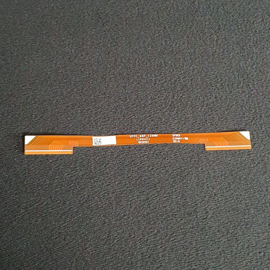 Nappe de connexion des cartes du LCD télé Samsung UE55TU8005K Référence: UFPC_68P_139MM Nappe de connexion des cartes du LCD télé Samsung UE55TU8005K Référence: UFPC_68P_139MM
