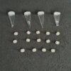 Ensemble de 4 supports et 14 clips de maintien des diffuseurs télé Grandin UD55VGB18