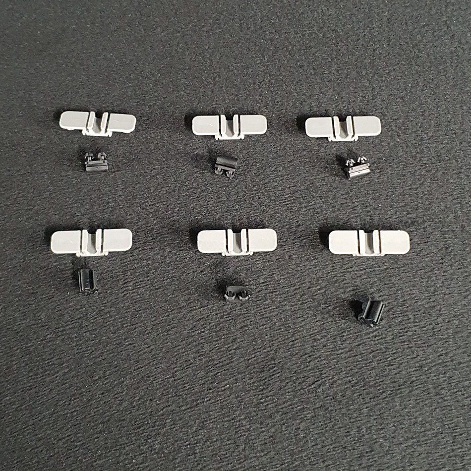 Ensemble de 6 clips de maintien du carter arrière télé Lg OLED65B23LA Ensemble de 6 clips de maintien du carter arrière télé Lg OLED65B23LA