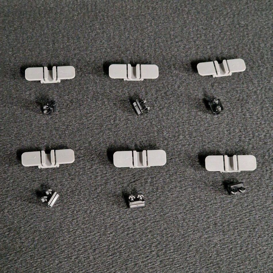 Ensemble de 6 clips de maintien du carter arrière télé Lg OLED65CS6LA Ensemble de 6 clips de maintien du carter arrière télé Lg OLED65CS6LA