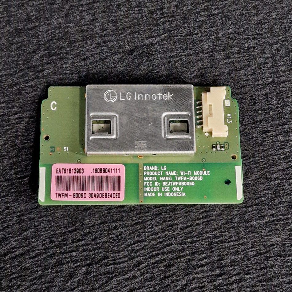 Module wifi télé Lg 55UH615V-ZB Référence: EAT61813903 Module wifi télé Lg 55UH615V-ZB Référence: EAT61813903