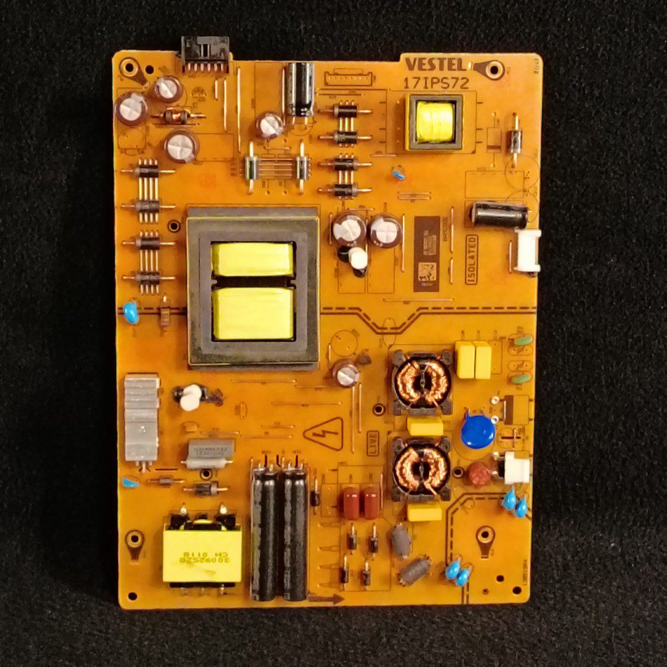 Carte d’alimentation télé Toshiba 55V5863DG Référence: 17IPS72 (23398738) Carte d'alimentation télé Toshiba 55V5863DG Référence: 17IPS72 (23398738)