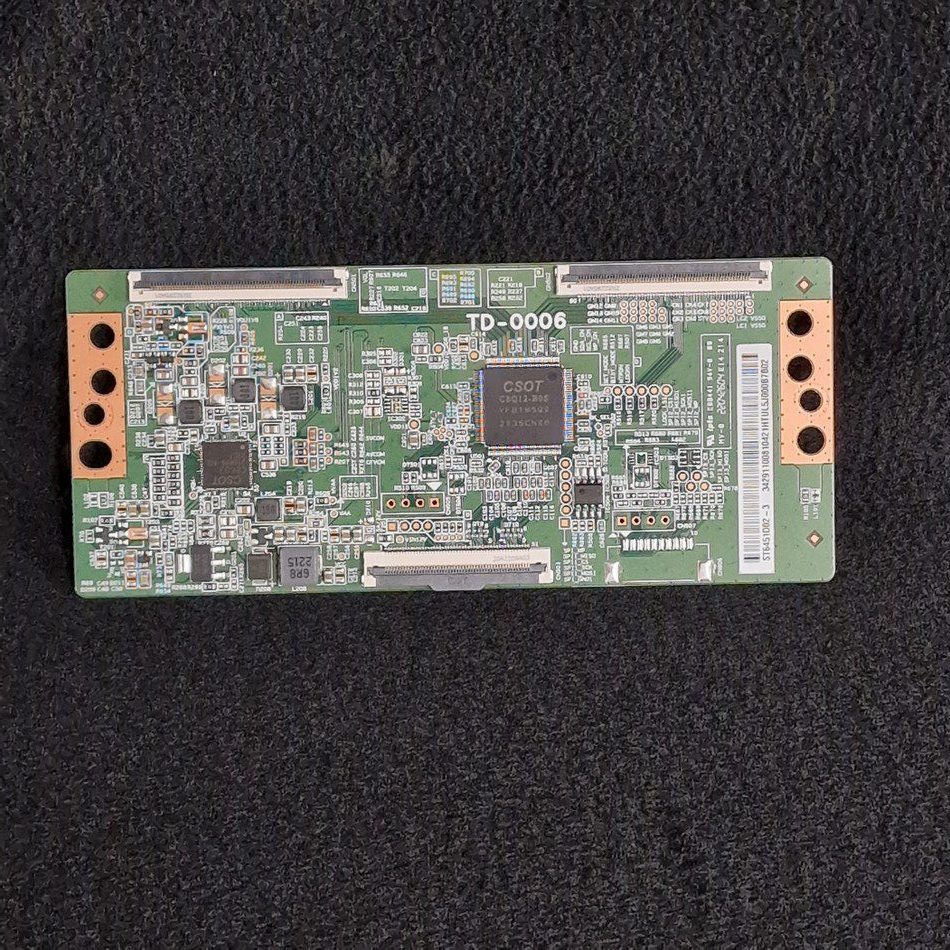 Carte T-Con télé Toshiba 65UL2163DG Référence: TD-0006 (ST6451D02-3) Carte T-Con télé Toshiba 65UL2163DG Référence: TD-0006 (ST6451D02-3)