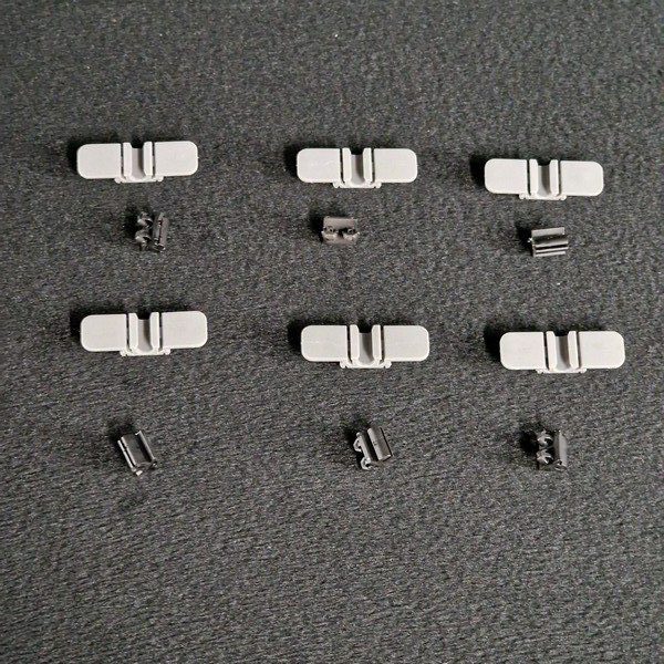 Ensemble de 6 clips de maintien du carter arrière télé Lg OLED65A16LA Ensemble de 6 clips de maintien du carter arrière télé Lg OLED65A16LA