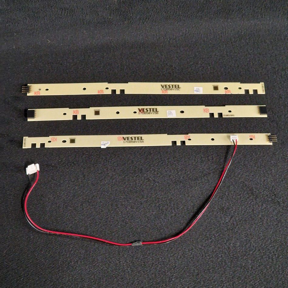 Ensemble interfaces de connexion des barres LEDS télé Continental Edison CEDLED50SX3-2 Ensemble interfaces de connexion des barres LEDS télé Continental Edison CEDLED50SX3-2