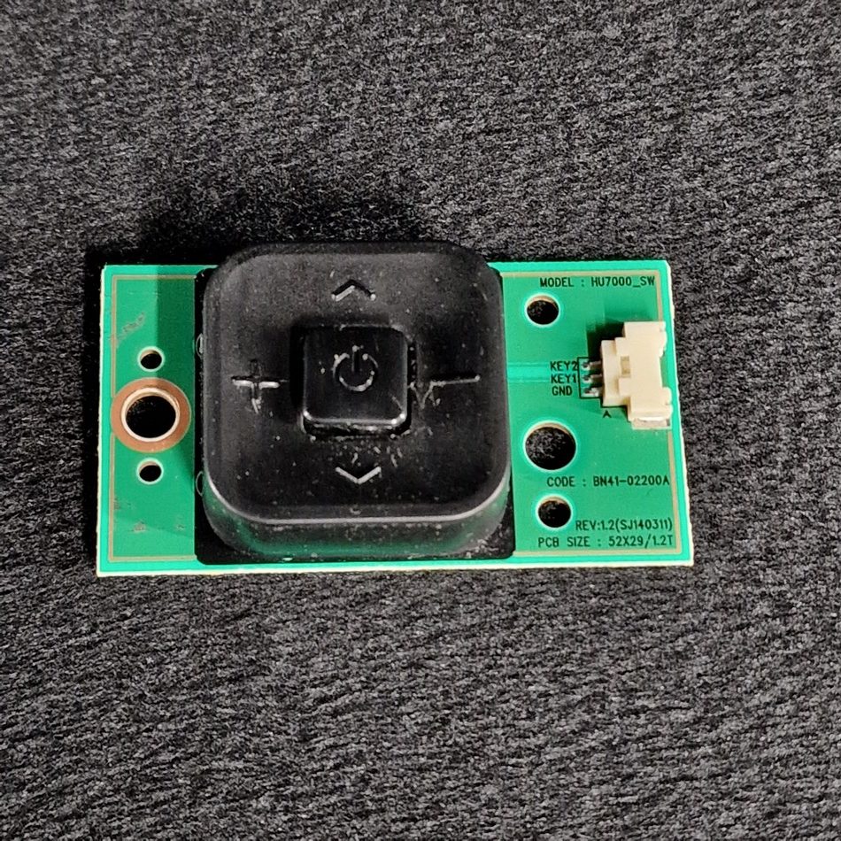 Module bouton power télé Samsung UE50HU6900S Référence: BN41-02200A Module bouton power télé Samsung UE50HU6900S Référence: BN41-02200A