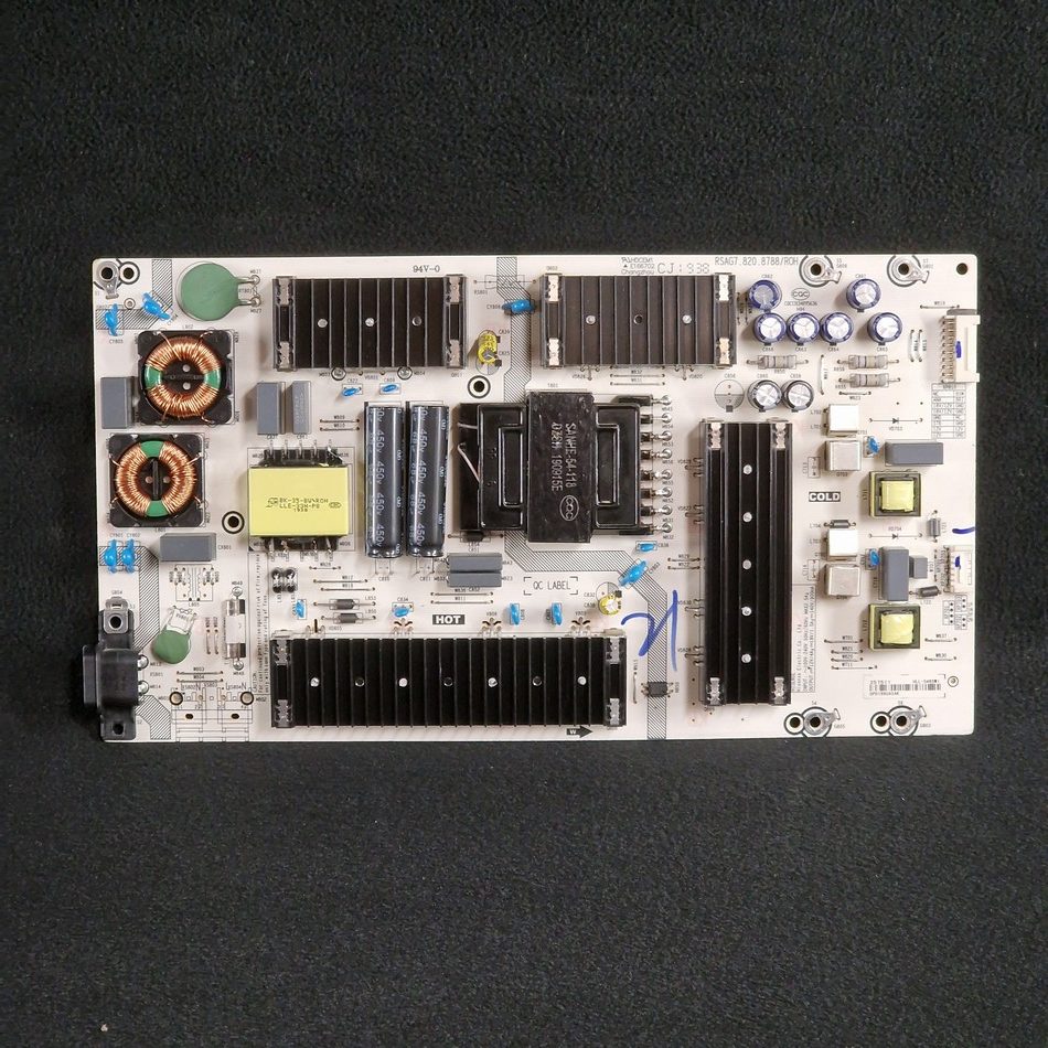 Carte d’alimentation télé Hisense H65B7120 Référence: RSAG7.820.8788/ROH Carte d'alimentation télé Hisense H65B7120 Référence: RSAG7.820.8788/ROH