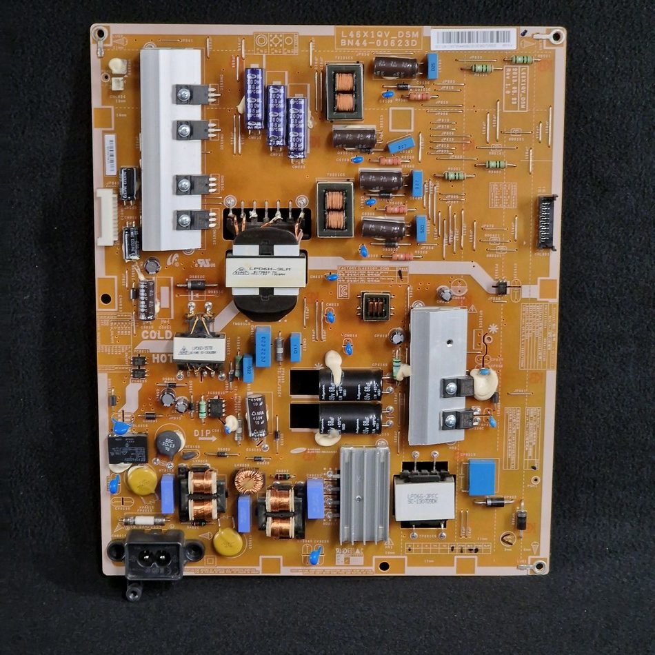 Carte d’alimentation télé Samsung UE46F6400AW Référence: BN44-00623D Carte d'alimentation télé Samsung UE46F6400AW Référence: BN44-00623D