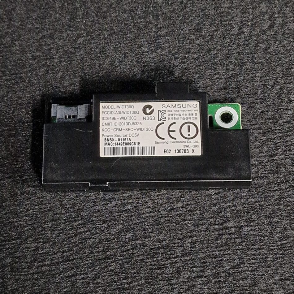 Module wifi télé Samsung UE46F6400AW Référence: BN59-01161A Module wifi télé Samsung UE46F6400AW Référence: BN59-01161A