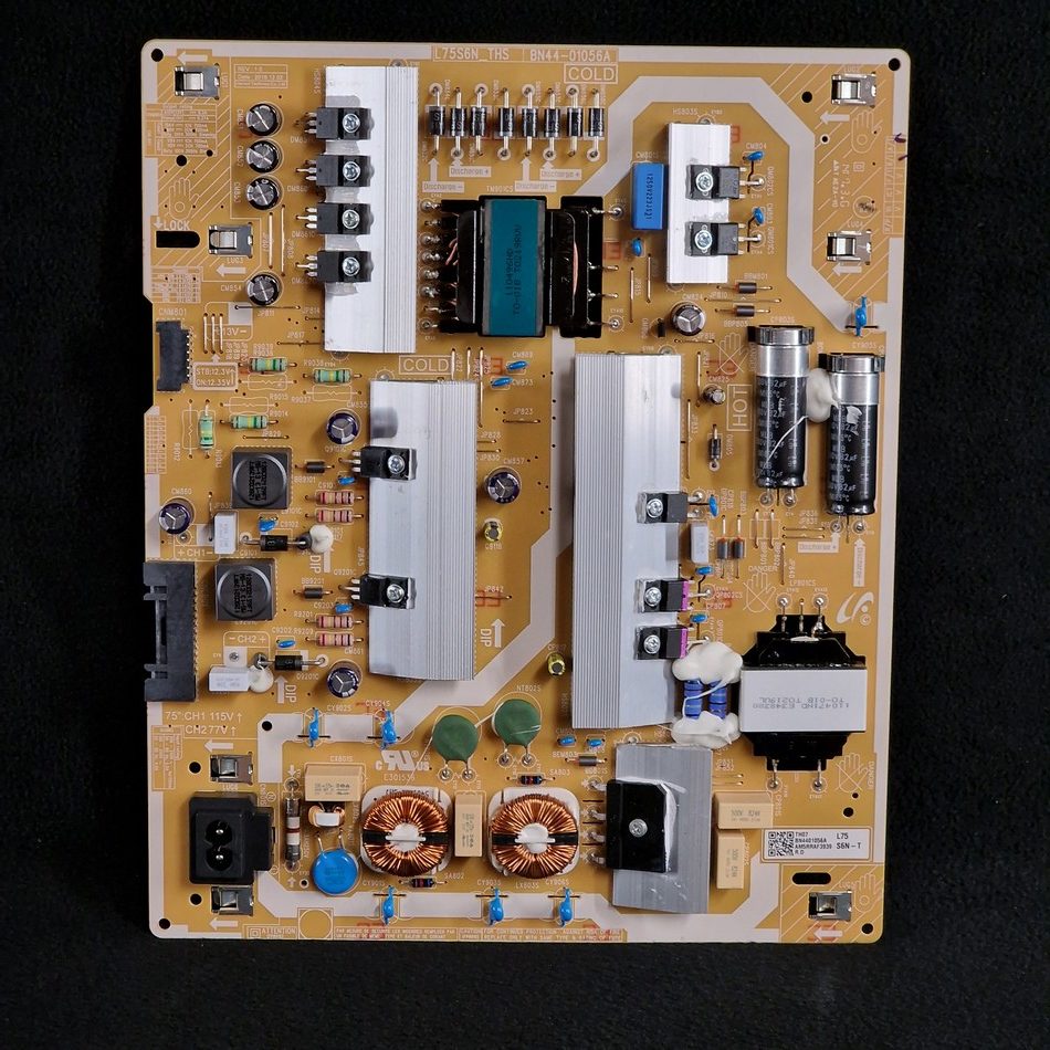 Carte d’alimentation télé Samsung UE75TU7025K Référence: BN44-01056A Carte d'alimentation télé Samsung UE75TU7025K Référence: BN44-01056A