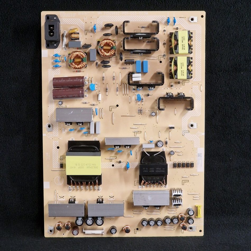 Carte d’alimentation télé Philips 55OLED706/12 Référence: 715G9892-P01-003-003M Carte d'alimentation télé Philips 55OLED706/12 Référence: 715G9892-P01-003-003M