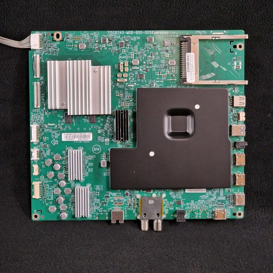 Carte mère télé Philips 65OLED705/12 Référence: 715GB340-M0B-B00-005K (WK:2029) Carte mère télé Philips 65OLED705/12 Référence: 715GB340-M0B-B00-005K (WK:2029)