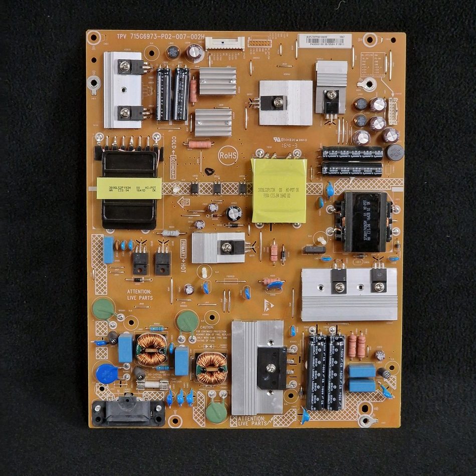Carte d’alimentation télé Philips 49PUS6581/12 Référence: 715G6973-P02-007-002H Carte d'alimentation télé Philips 49PUS6581/12 Référence: 715G6973-P02-007-002H