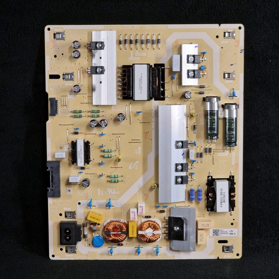 Carte d’alimentation télé Samsung TU75CU7105K Référence: BN44-01056C Carte d'alimentation télé Samsung TU75CU7105K Référence: BN44-01056C