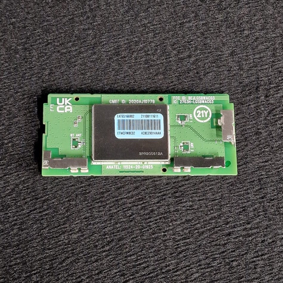 Module wifi télé Lg 43UP76906LE Référence: EAT65166902 Module wifi télé Lg 43UP76906LE Référence: EAT65166902
