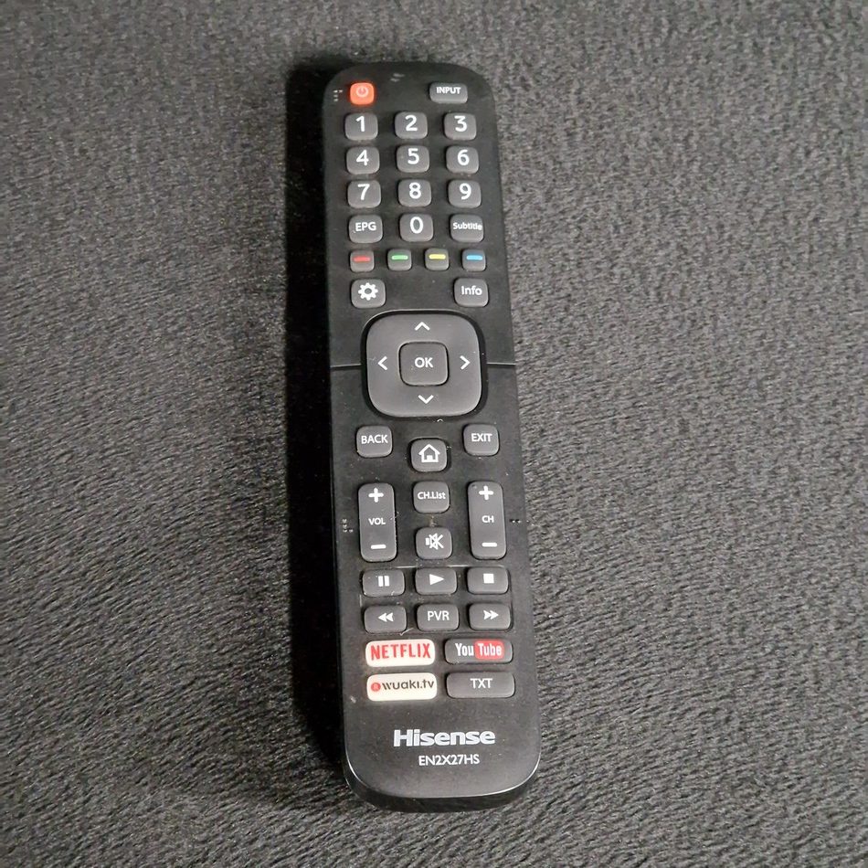 Télécommande télé Hisense H55MEC3350 Référence: EN2X27HS Télécommande télé Hisense H55MEC3350 Référence: EN2X27HS