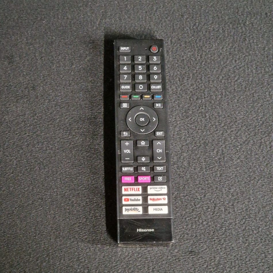 Télécommande télé Hisense 65A7GQ Référence: ERF3H80H Télécommande télé Hisense 65A7GQ Référence: ERF3H80H