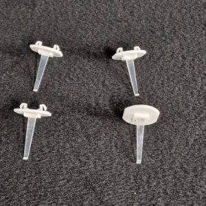Ensemble de 4 supports des diffuseurs télé Philips 65PUS6753/12