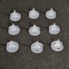 Ensemble de 9 supports des diffuseurs télé Hisense 50A6BG