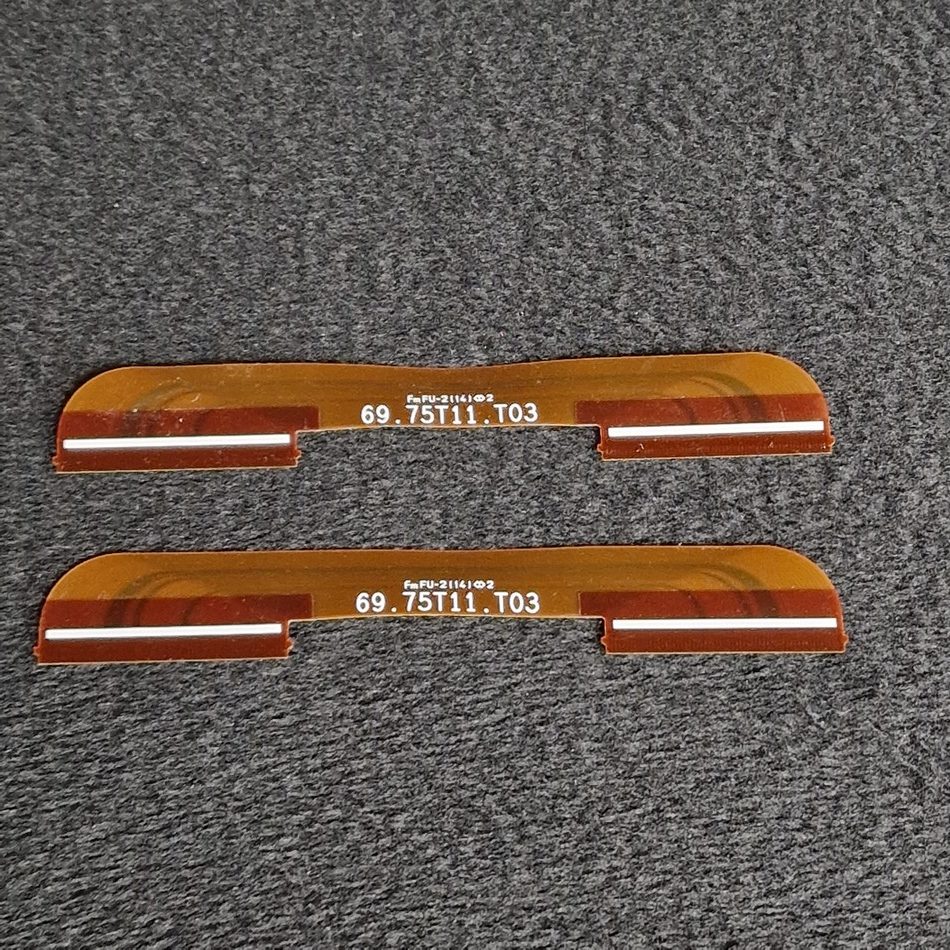 Ensemble de 2 nappes de connexion des cartes du LCD Télé Samsung QE65Q70RAT Ensemble de 2 nappes de connexion des cartes du LCD Télé Samsung QE65Q70RAT