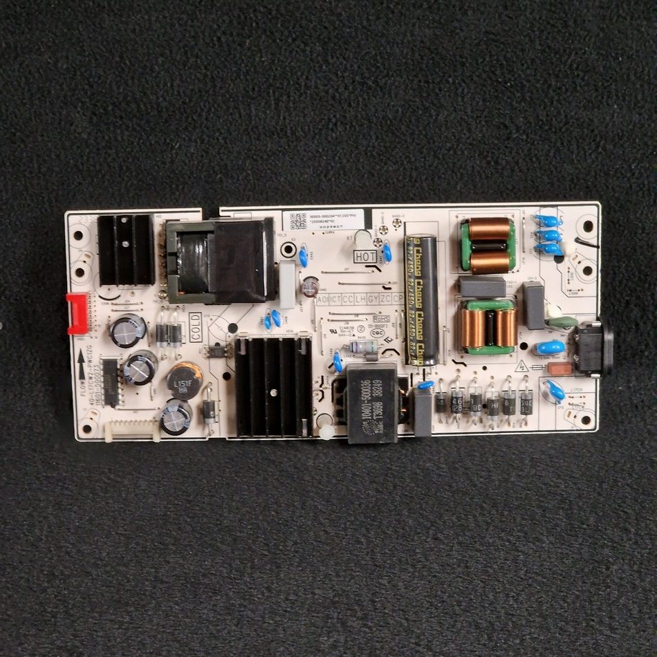 Carte d’alimentation télé TCL 50C643 Référence: 40-L17CW2-PWC1ZG (11601-500073) Carte d'alimentation télé TCL 50C643 Référence: 40-L17CW2-PWC1ZG (11601-500073)