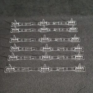 Ensemble de 6 supports des diffuseurs télé Samsung UE55TU7172U