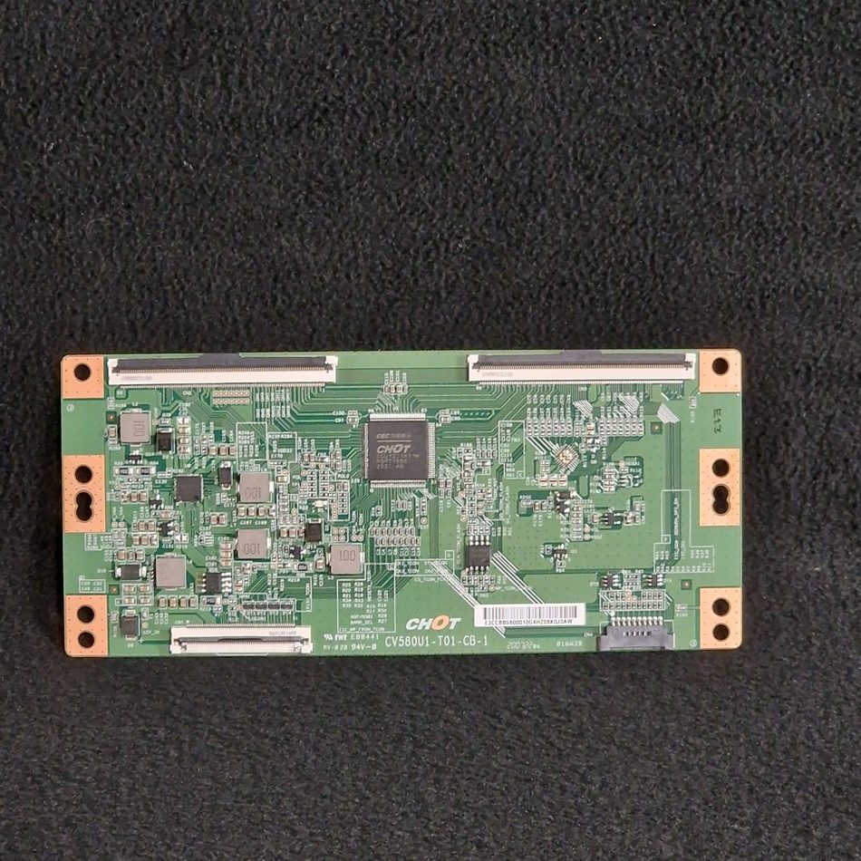 Carte T-Con télé Hisense 58A7100F Référence: CV580U1-T01-CB-1 Carte T-Con télé Hisense 58A7100F Référence: CV580U1-T01-CB-1