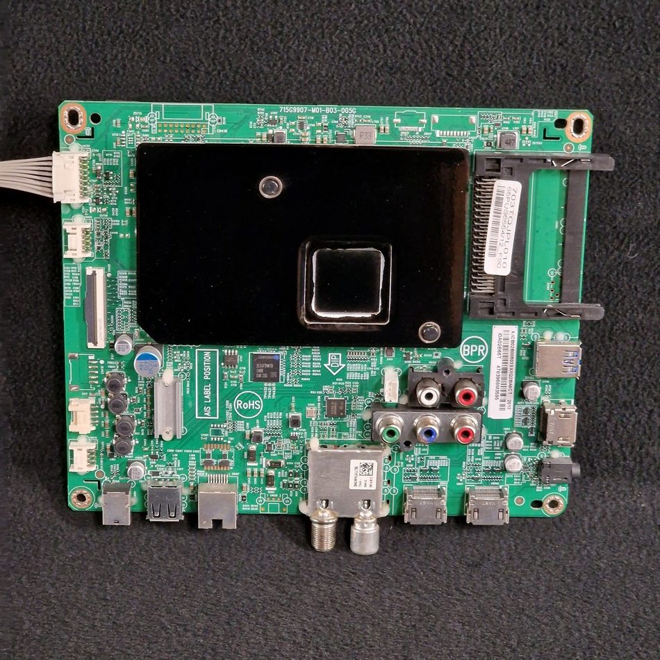 Carte mère télé Philips 65PUS6554/12 Référence: 715G9907-M01-B03-005G Carte mère télé Philips 65PUS6554/12 Référence: 715G9907-M01-B03-005G