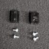 Ensemble pattes de fixation de la carte d'alimentation et de la cartes mère télé Samsung TU55CU7105K