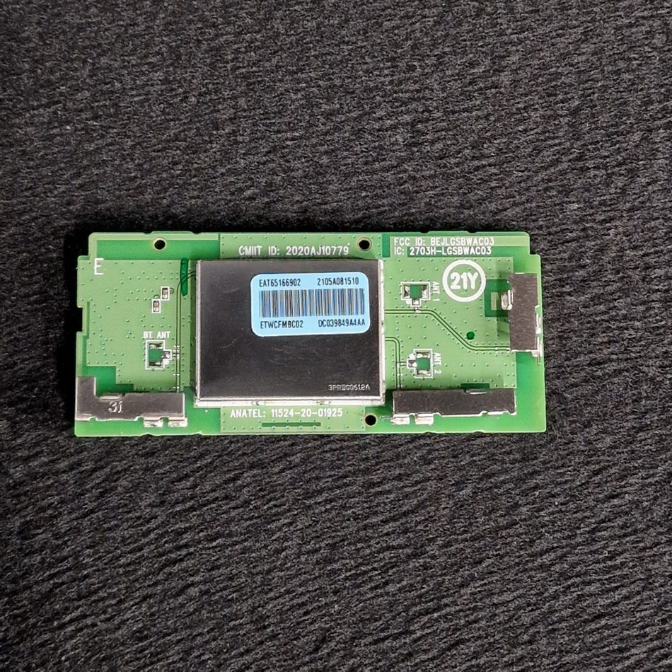 Module wifi télé Lg 43UP76703LB Référence: EAT65166902 Module wifi télé Lg 43UP76703LB Référence: EAT65166902