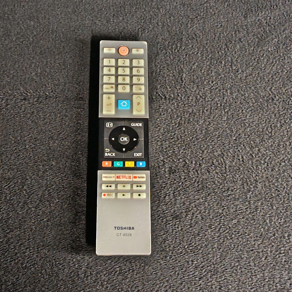 Télécommande télé Toshiba 55V5863DG Référence: CT-8528 Télécommande télé Toshiba 55V5863DG Référence: CT-8528