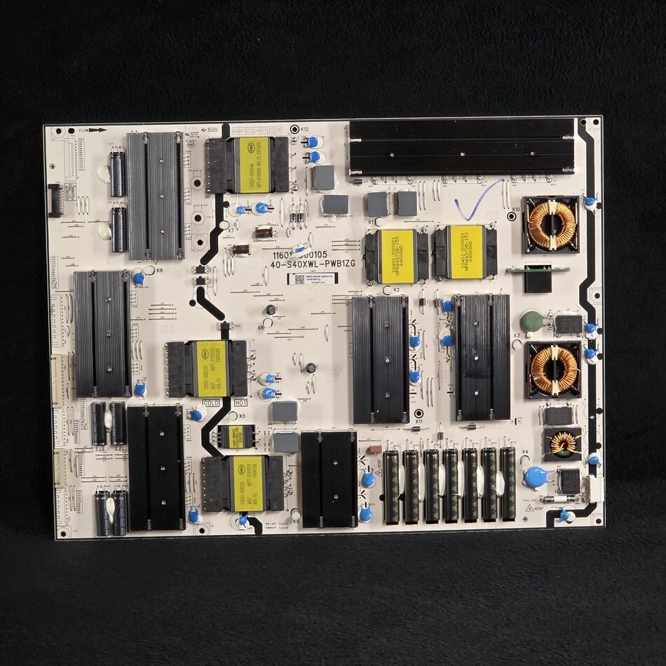 Carte d’alimentation écran TCL 85C855 Référence: 40-S40XWL-PWB1ZG (11601-500105) Carte d'alimentation écran TCL 85C855 Référence: 40-S40XWL-PWB1ZG (11601-500105)